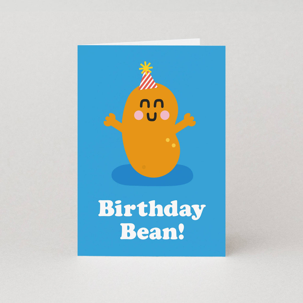 Bean Colourful Birthday Greeting Cards – beautiful greeting card from C&K, an independent lifestyle store in Settle.