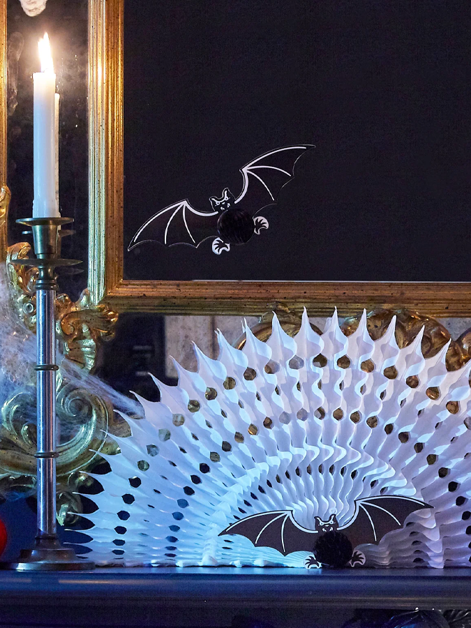 Halloween Paper Bat Decorations – thoughtful gifts and beautiful finds from C&K, an independent lifestyle store in Settle.