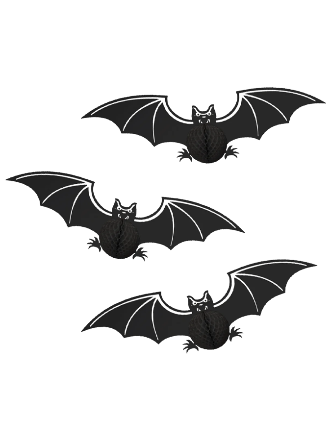 Halloween Paper Bat Decorations – thoughtful gifts and beautiful finds from C&K, an independent lifestyle store in Settle.