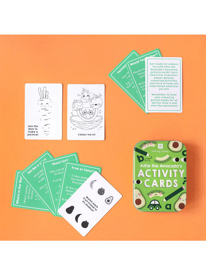Alfie the Avocado Activity Cards – thoughtful gifts and beautiful finds from C&K, an independent lifestyle store in Settle.