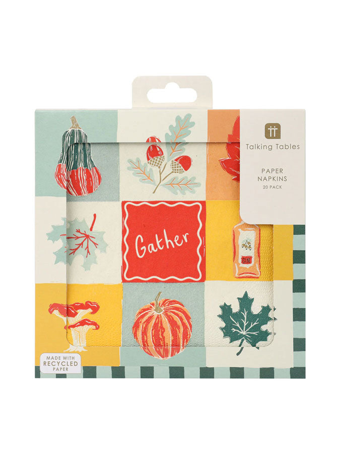 Autumn Hue 33 cm Napkin – thoughtful gifts and beautiful finds from C&K, an independent lifestyle store in Settle.