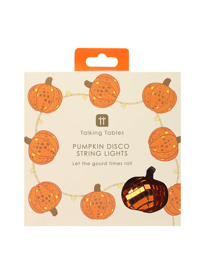 Autumn Hues Pumpkin Disco String Lights – thoughtful gifts and beautiful finds from C&K, an independent lifestyle store in Settle.
