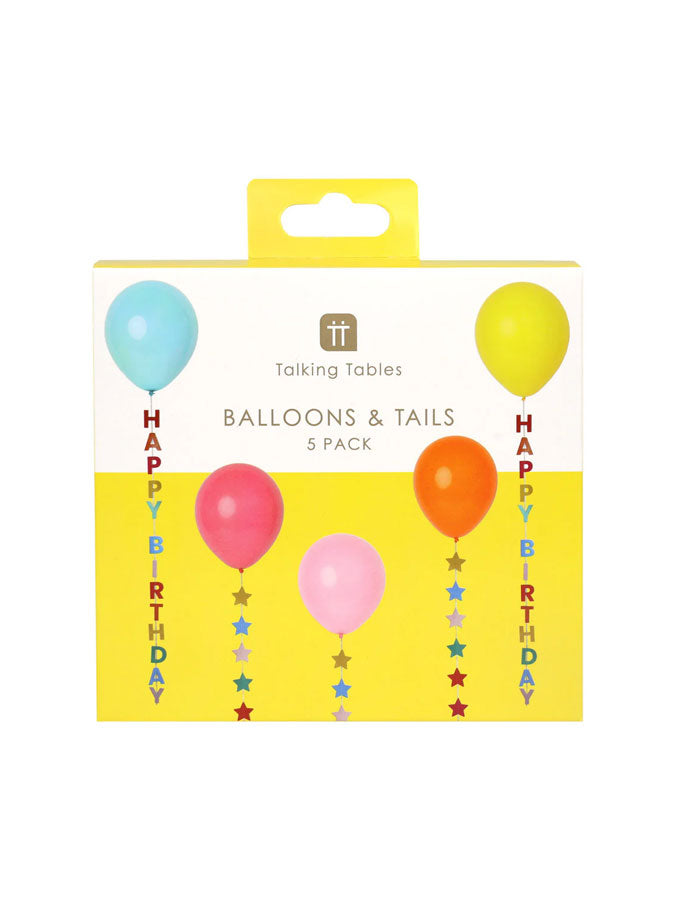 Birthday Brights Balloons and Tails – thoughtful gifts and beautiful finds from C&K, an independent lifestyle store in Settle.