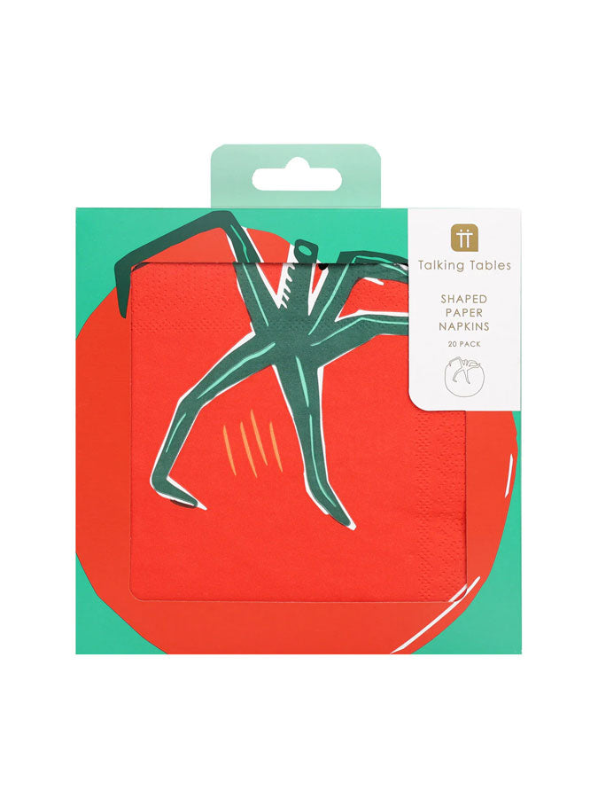 Bon Appetit Tomato Shaped Napkin – thoughtful gifts and beautiful finds from C&K, an independent lifestyle store in Settle.