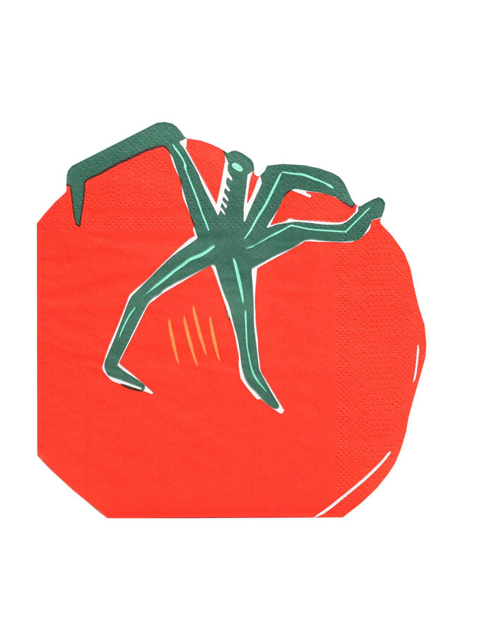 Bon Appetit Tomato Shaped Napkin – thoughtful gifts and beautiful finds from C&K, an independent lifestyle store in Settle.
