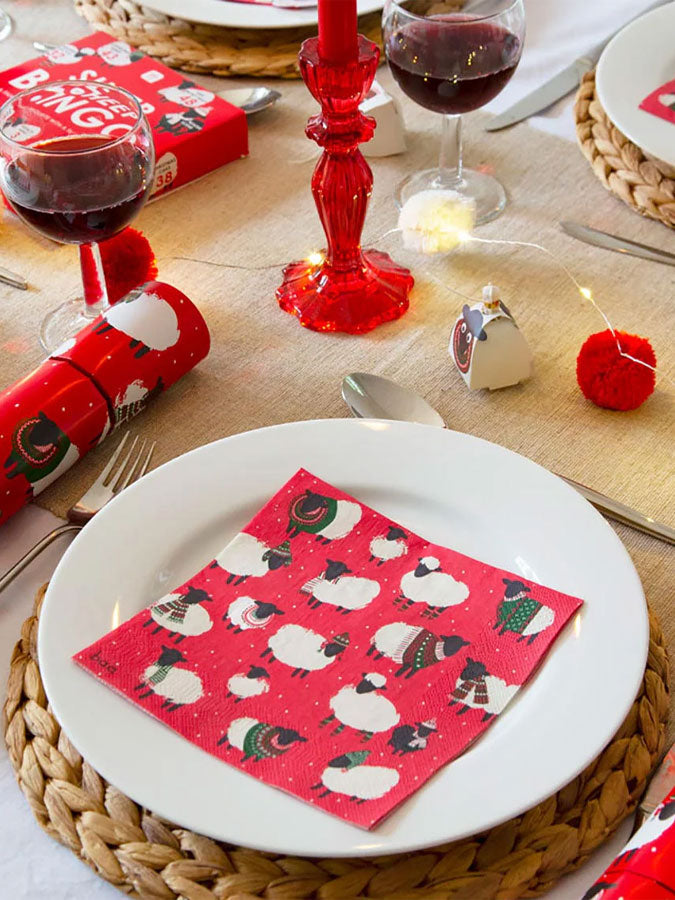 Botanical Sheep Napkin – thoughtful gifts and beautiful finds from C&K, an independent lifestyle store in Settle.