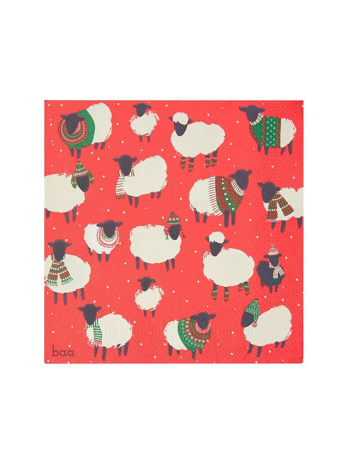 Botanical Sheep Napkin – thoughtful gifts and beautiful finds from C&K, an independent lifestyle store in Settle.