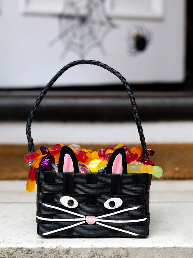 Cat Basket with Handle – thoughtful gifts and beautiful finds from C&K, an independent lifestyle store in Settle.