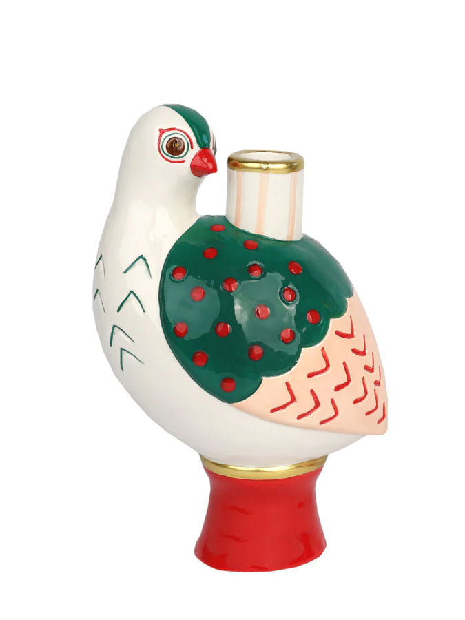Ceramic Candle Holder Bird – thoughtful gifts and beautiful finds from C&K, an independent lifestyle store in Settle.