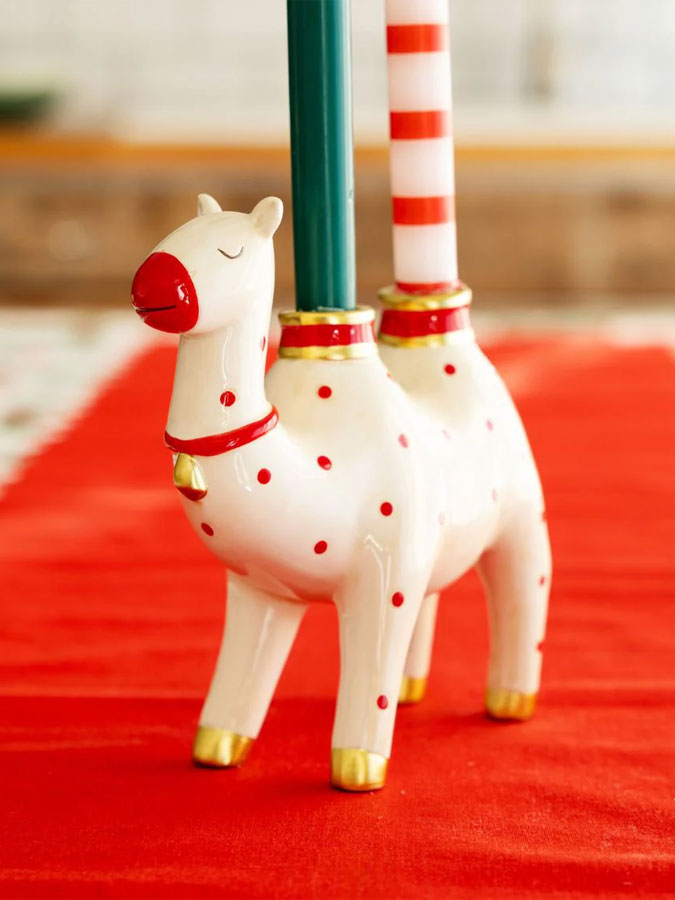 Ceramic Candle Holder Camel – thoughtful gifts and beautiful finds from C&K, an independent lifestyle store in Settle.