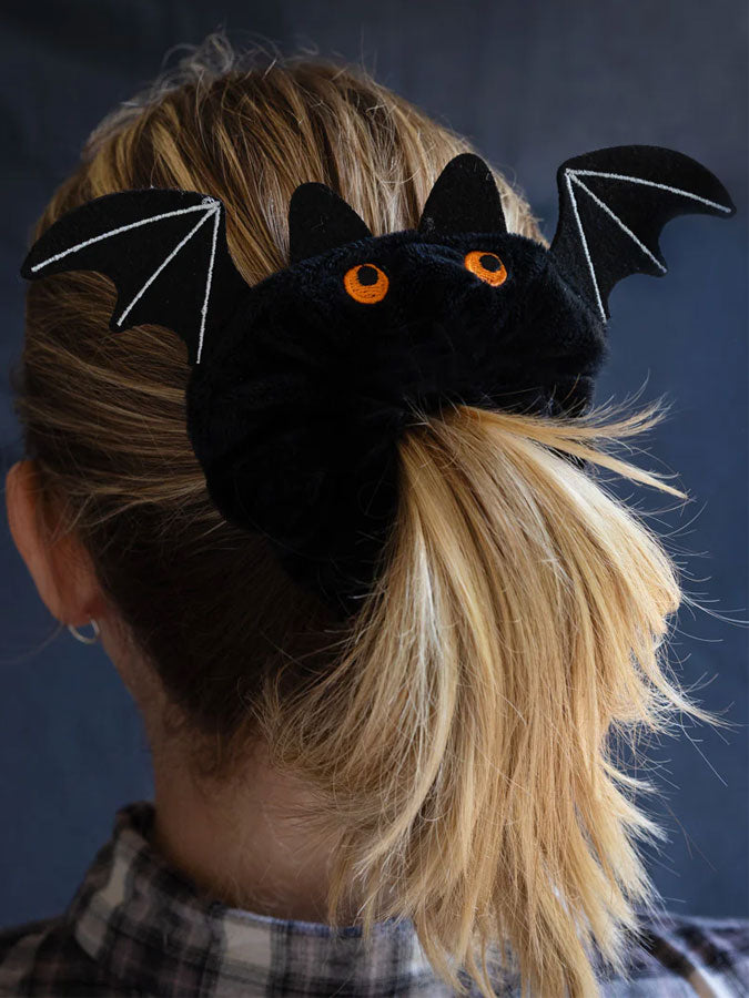 Halloween bat scrunchie – thoughtful gifts and beautiful finds from C&K, an independent lifestyle store in Settle.