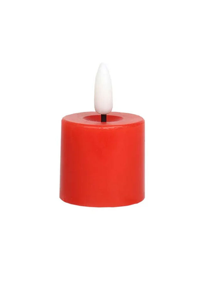 LED Tealight Red – thoughtful gifts and beautiful finds from C&K, an independent lifestyle store in Settle.