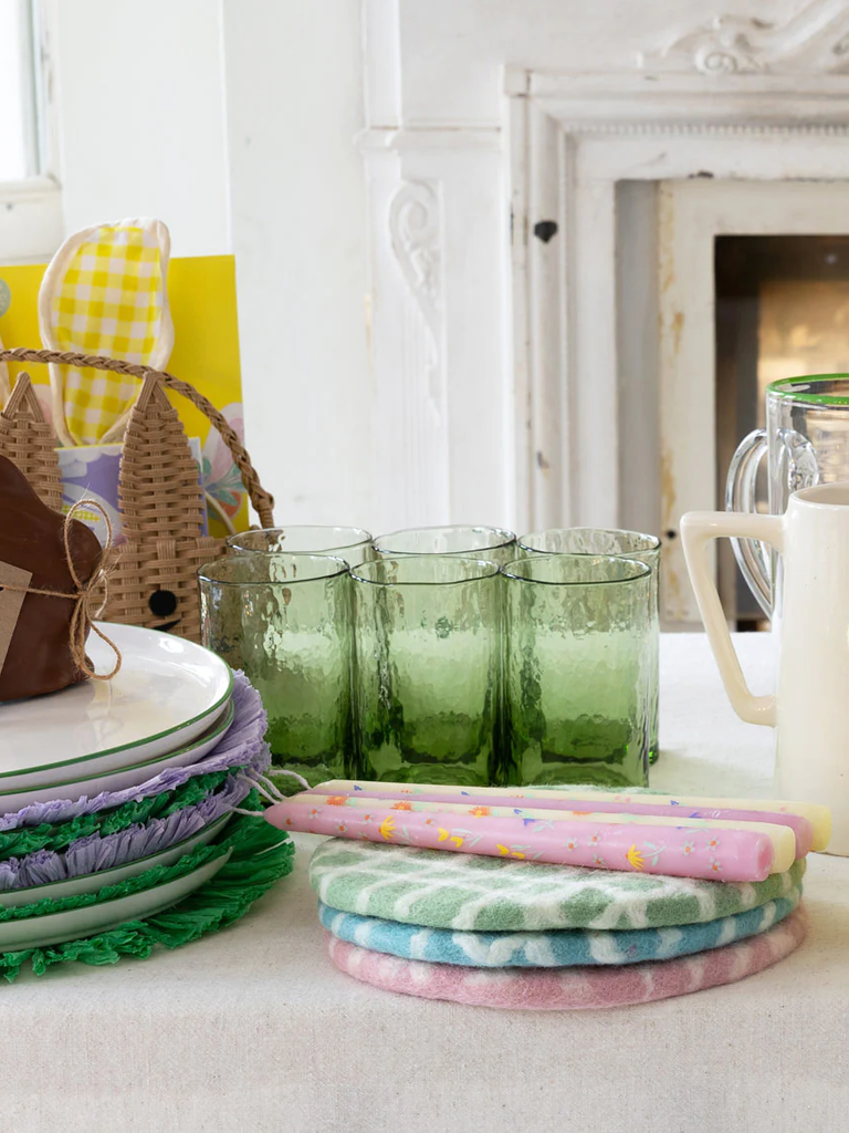 Mellow Felt Trivet - Pink – thoughtful gifts and beautiful finds from C&K, an independent lifestyle store in Settle.