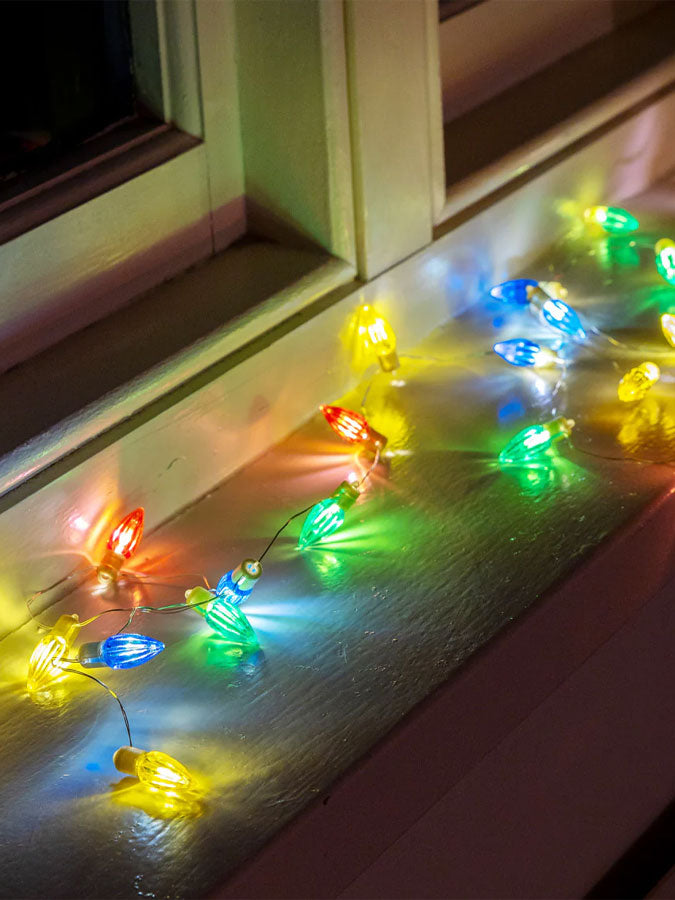 Retro Pop Bulb String Lights – thoughtful gifts and beautiful finds from C&K, an independent lifestyle store in Settle.