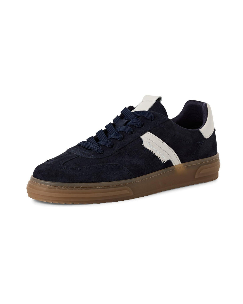 Navy Suede Sneaker – timeless women’s fashion from C&K, an independent lifestyle store in Settle, North Yorkshire.