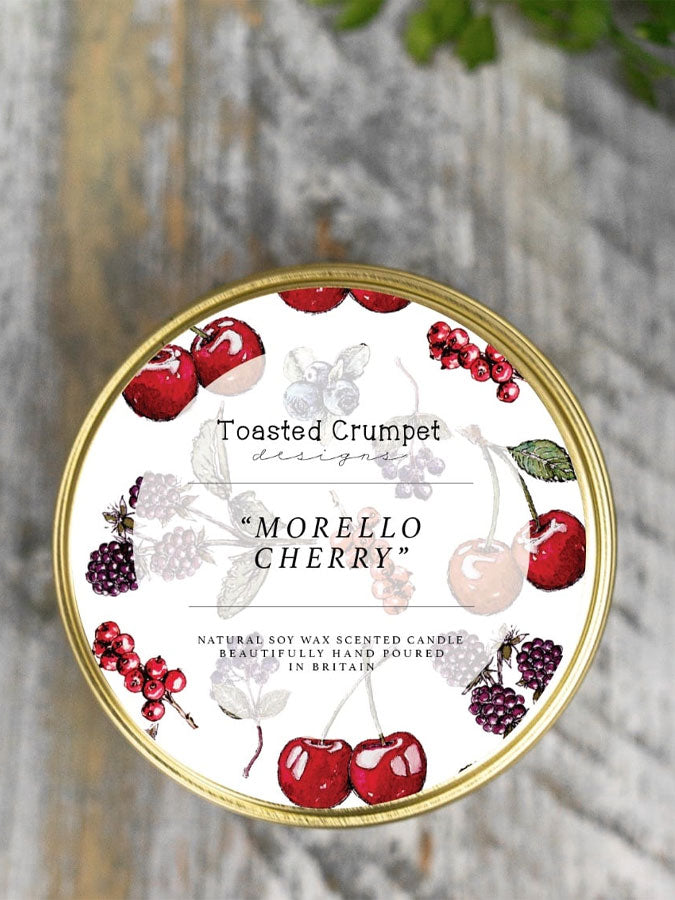 Morello Cherry Candle – thoughtful gifts and beautiful finds from C&K, an independent lifestyle store in Settle.