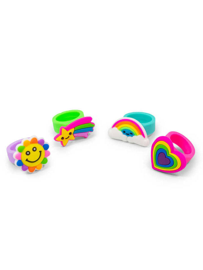 Rainbow Chunky Ring Individual – joyful toys & games for little ones at C&K, an independent lifestyle store in Settle.