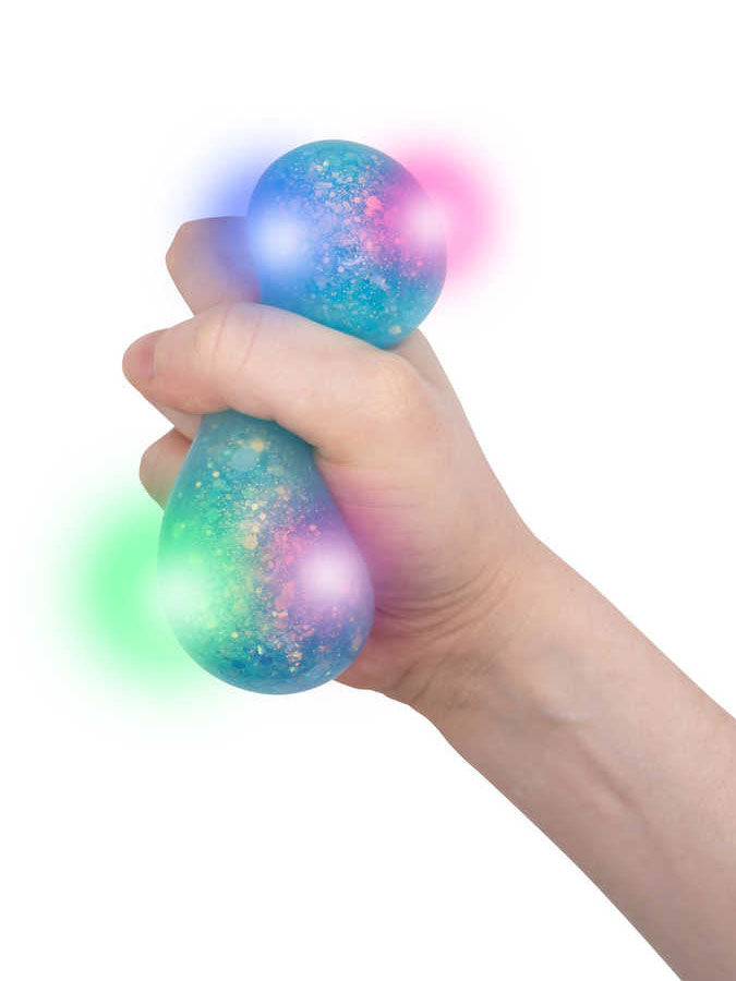 Scrunchems Galaxy Light up Squish Ball – joyful toys & games for little ones at C&K, an independent lifestyle store in Settle.