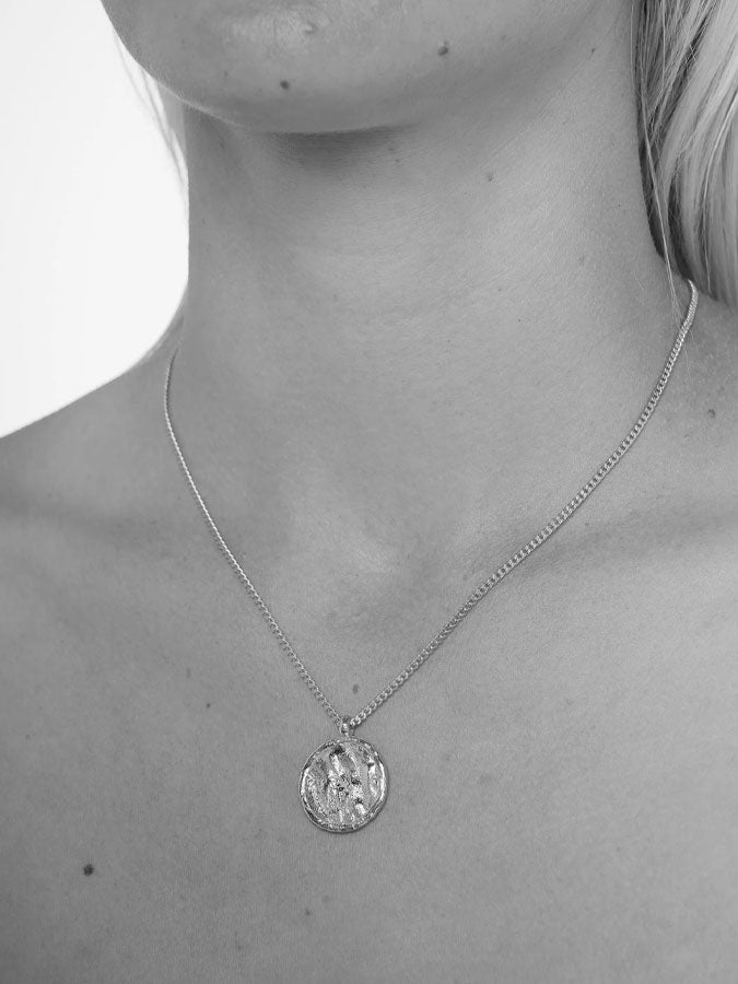 Arc Necklace - Silver – stylish accessories from C&K, an independent lifestyle store in Settle, North Yorkshire.