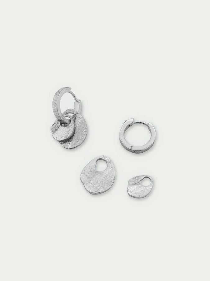 Baia Earrings - Silver – stylish accessories from C&K, an independent lifestyle store in Settle, North Yorkshire.