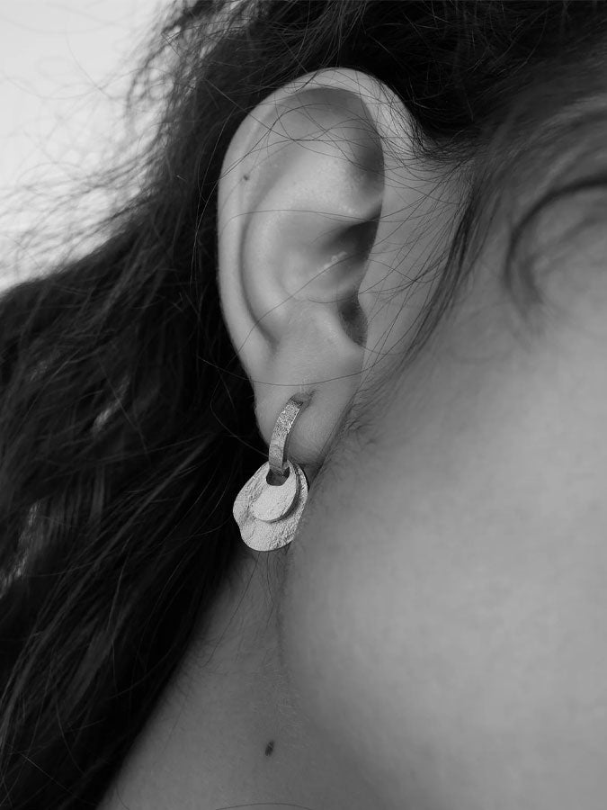 Baia Earrings - Silver – stylish accessories from C&K, an independent lifestyle store in Settle, North Yorkshire.