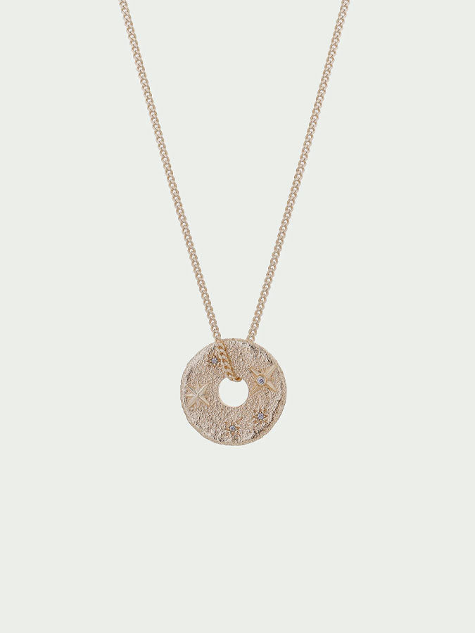 Celestial Necklace - Gold – stylish accessories from C&K, an independent lifestyle store in Settle, North Yorkshire.