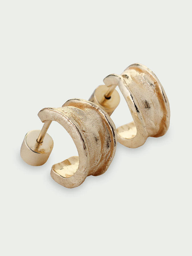 Driftline Earrings - Gold – stylish accessories from C&K, an independent lifestyle store in Settle, North Yorkshire.