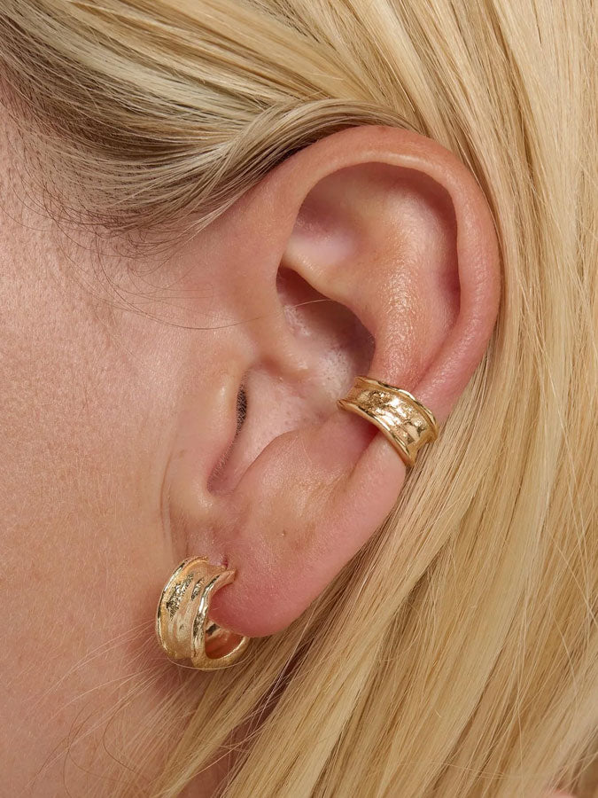 Driftline Earrings - Gold – stylish accessories from C&K, an independent lifestyle store in Settle, North Yorkshire.
