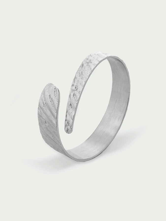 Riva Bangle - Silver – stylish accessories from C&K, an independent lifestyle store in Settle, North Yorkshire.