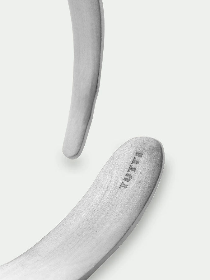 Riva Bangle - Silver – stylish accessories from C&K, an independent lifestyle store in Settle, North Yorkshire.