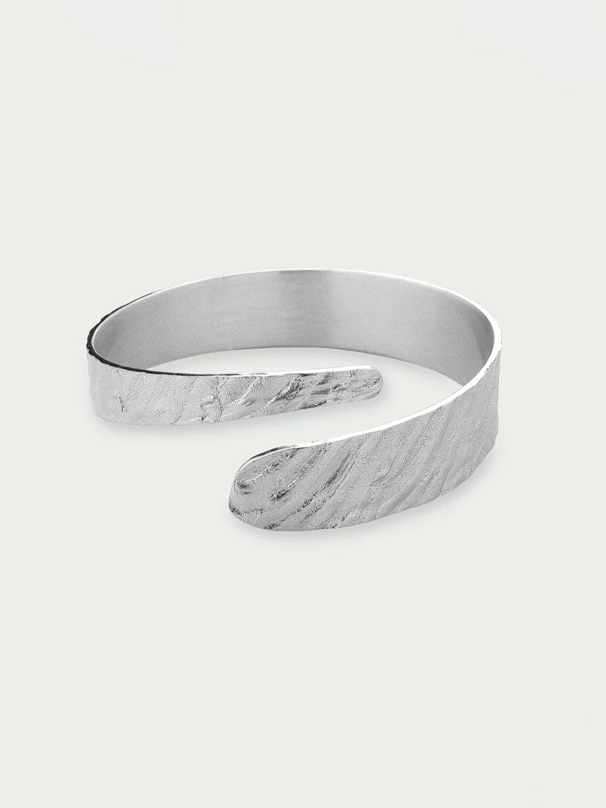 Riva Bangle - Silver – stylish accessories from C&K, an independent lifestyle store in Settle, North Yorkshire.