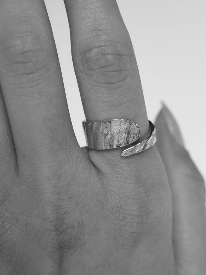 Riva Ring - Silver – stylish accessories from C&K, an independent lifestyle store in Settle, North Yorkshire.