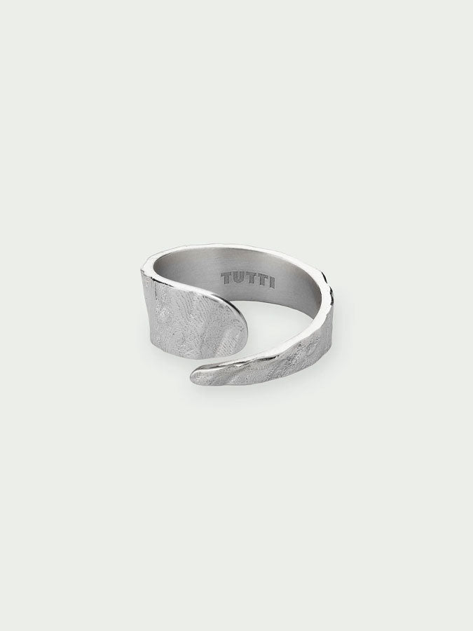 Riva Ring - Silver – stylish accessories from C&K, an independent lifestyle store in Settle, North Yorkshire.
