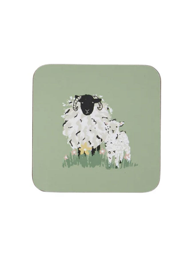 Woolly Sheep Coaster Single – quality kitchenware & dining essentials by C&K, an independent lifestyle store in Settle.