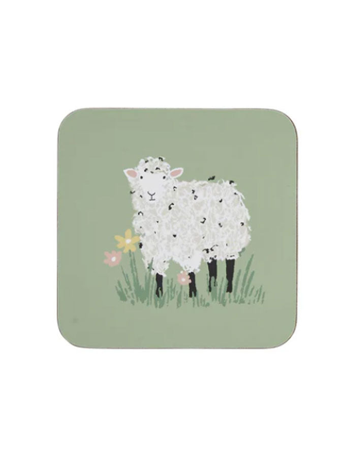 Woolly Sheep Coaster Single – quality kitchenware & dining essentials by C&K, an independent lifestyle store in Settle.