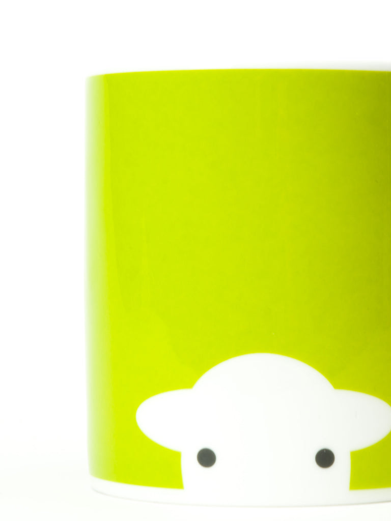 Herdy Peep Mug-Green - Car & Kitchen