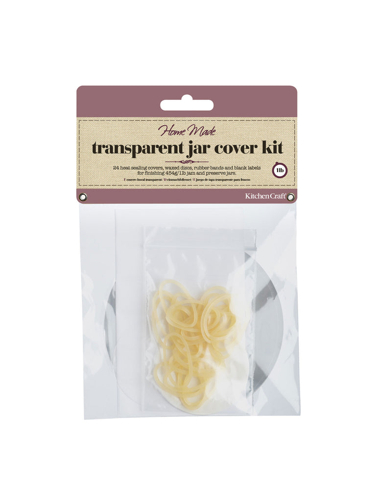 Jam Jar Cover Kit 1lb - Car & Kitchen