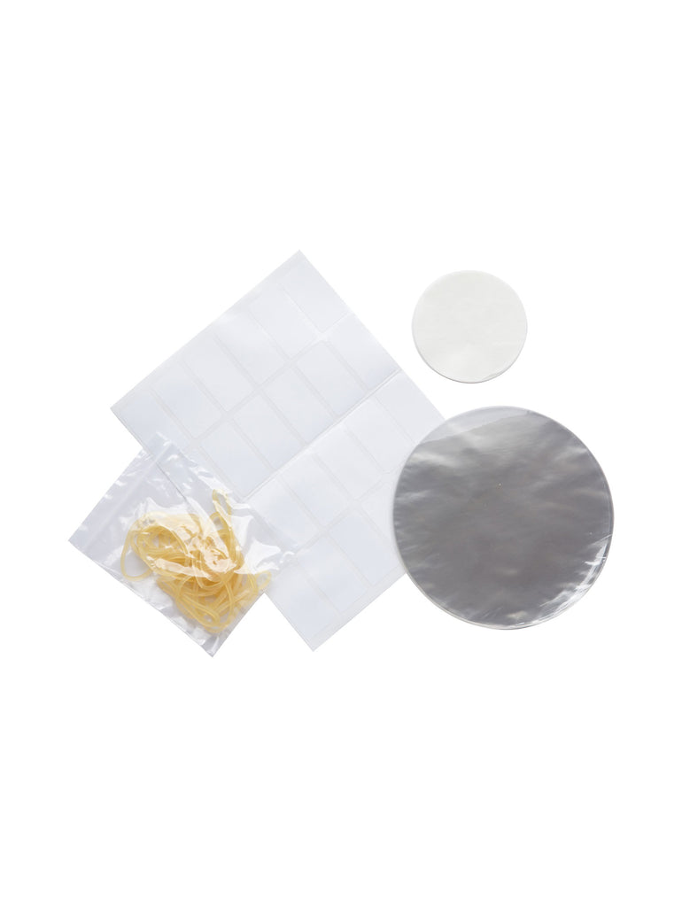 Jam Jar Cover Kit 1lb - Car & Kitchen