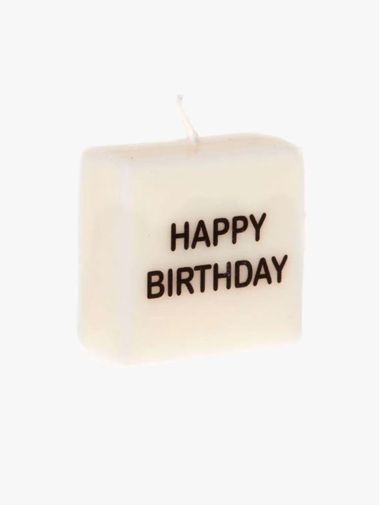 Happy Birthday Candle – thoughtful gifts and beautiful finds from C&K, an independent lifestyle store in Settle.