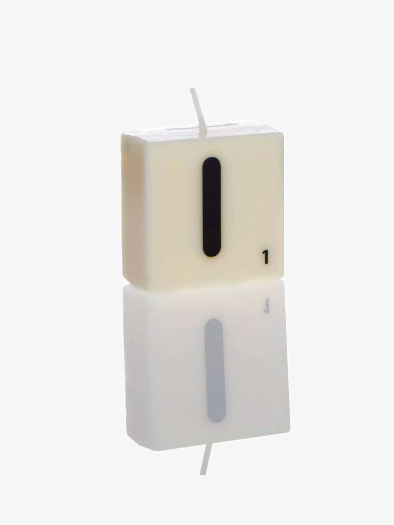 Letter Candle I – thoughtful gifts and beautiful finds from C&K, an independent lifestyle store in Settle.