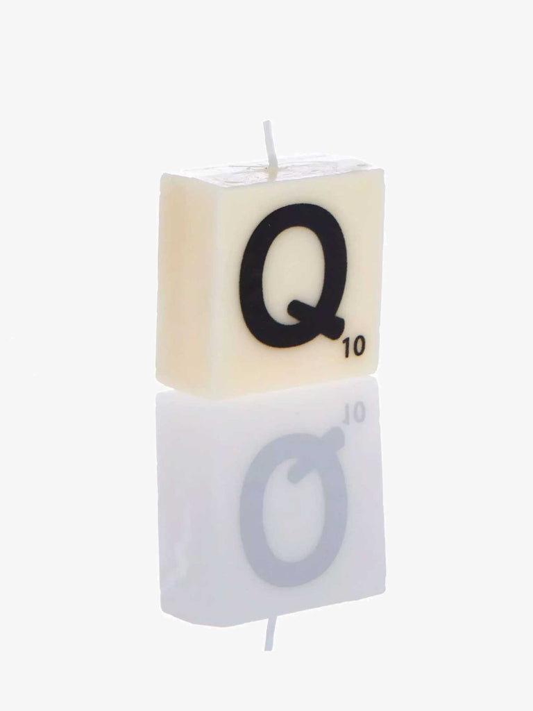Letter Candle Q – thoughtful gifts and beautiful finds from C&K, an independent lifestyle store in Settle.