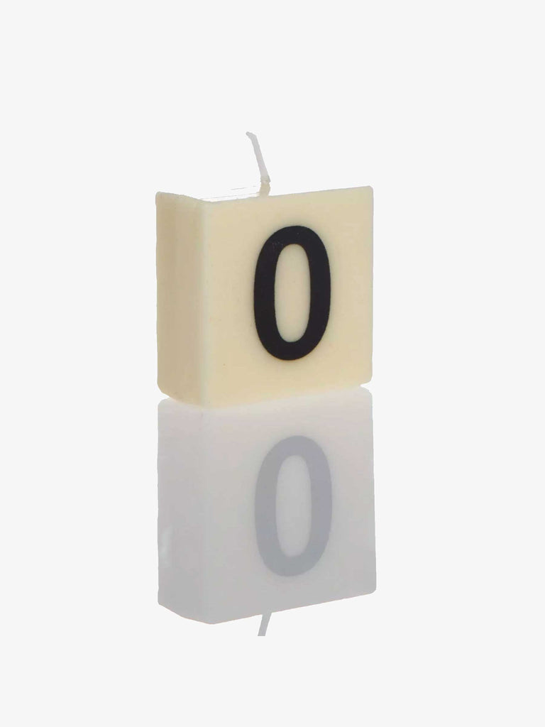 Number Candle 0 – thoughtful gifts and beautiful finds from C&K, an independent lifestyle store in Settle.