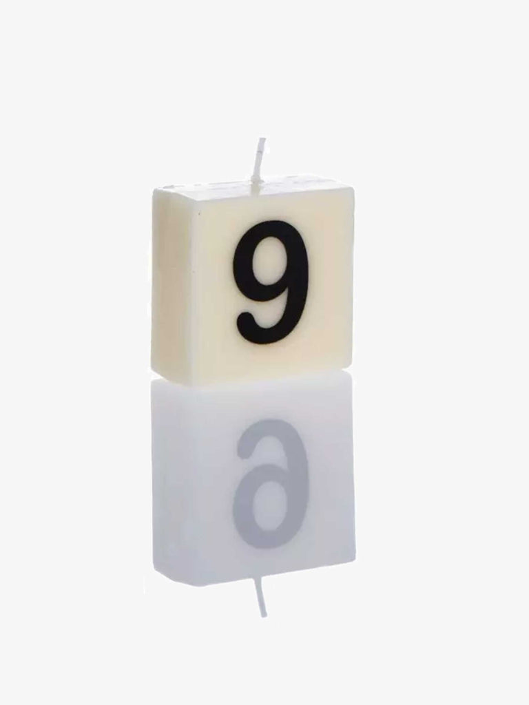 Number Candle 9 – thoughtful gifts and beautiful finds from C&K, an independent lifestyle store in Settle.