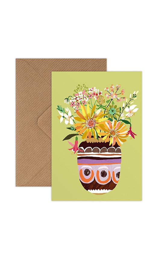Wildflowers Greetings Card – beautiful greeting card from C&K, an independent lifestyle store in Settle.
