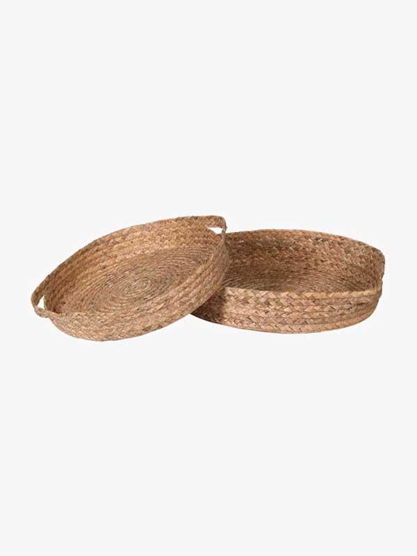 Small Water Hyacinth Tray – thoughtful gifts and beautiful finds from C&K, an independent lifestyle store in Settle.