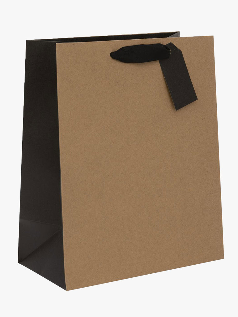Large Ribbed Kraft Bag – beautiful greeting card from C&K, an independent lifestyle store in Settle.