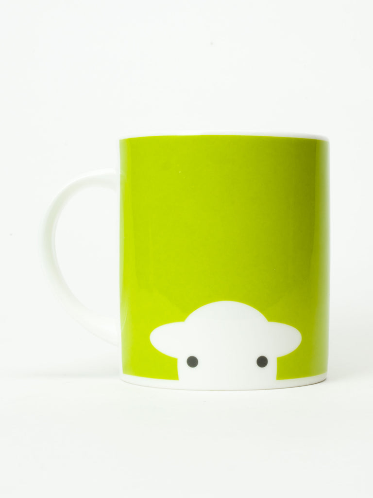 Herdy Peep Mug - Green – thoughtful gifts and beautiful finds from C&K, an independent lifestyle store in Settle.