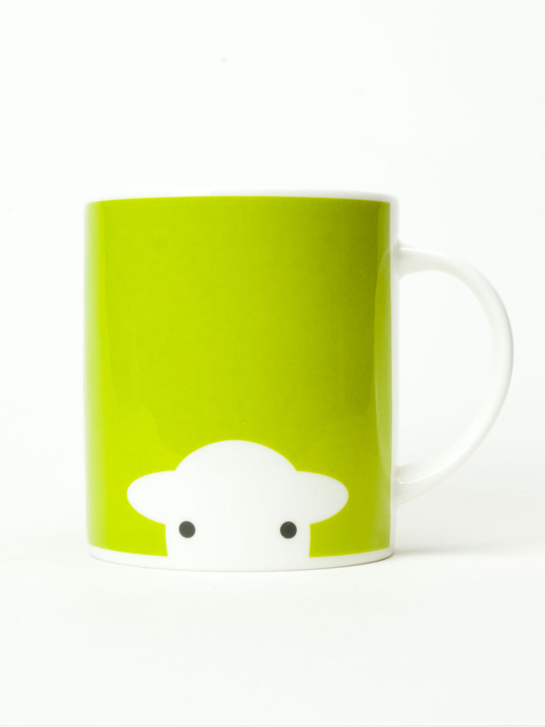 Herdy Peep Mug - Green – thoughtful gifts and beautiful finds from C&K, an independent lifestyle store in Settle.