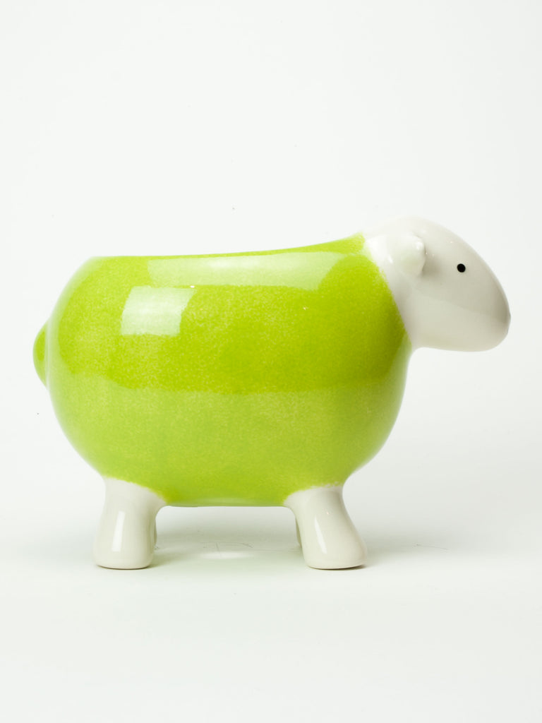 Herdy Planter - Green – thoughtful gifts and beautiful finds from C&K, an independent lifestyle store in Settle.