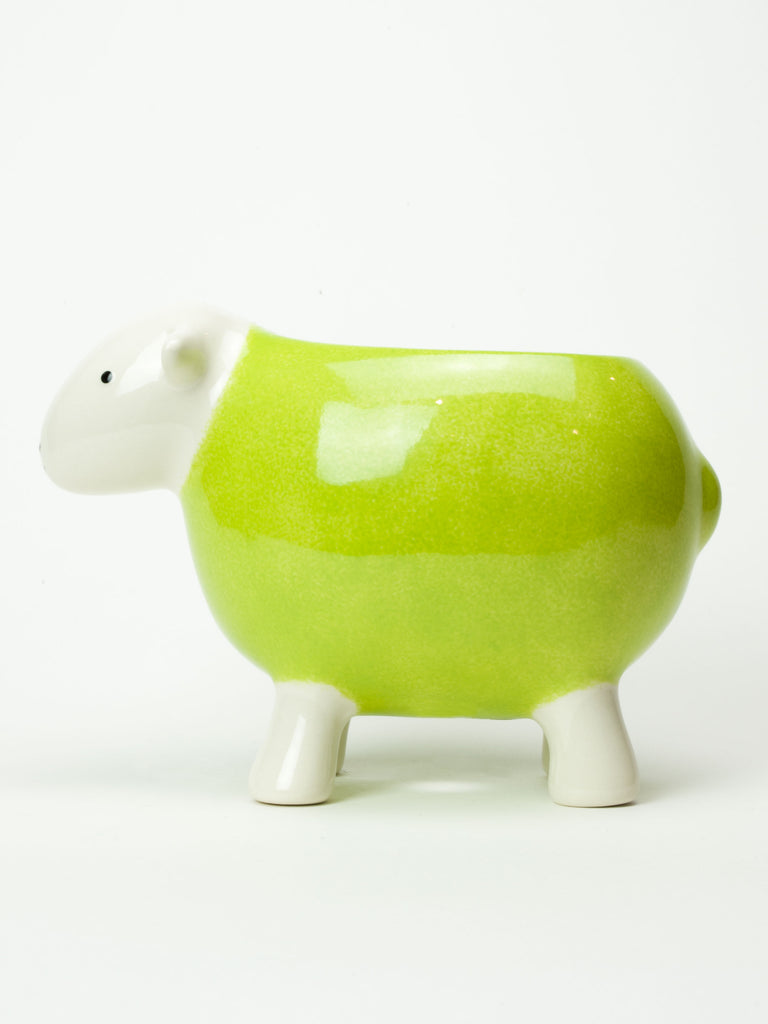Herdy Planter - Green – thoughtful gifts and beautiful finds from C&K, an independent lifestyle store in Settle.